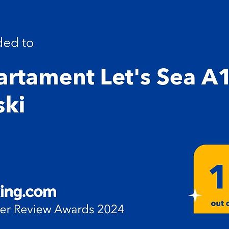Apartament Let'S Sea A19 Gaski Buitenkant foto