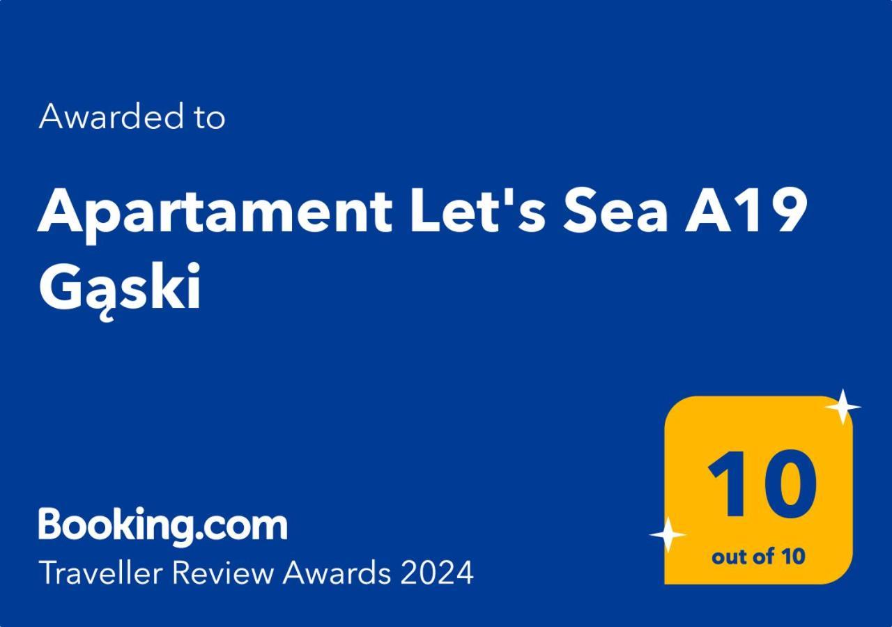 Apartament Let'S Sea A19 Gaski Buitenkant foto